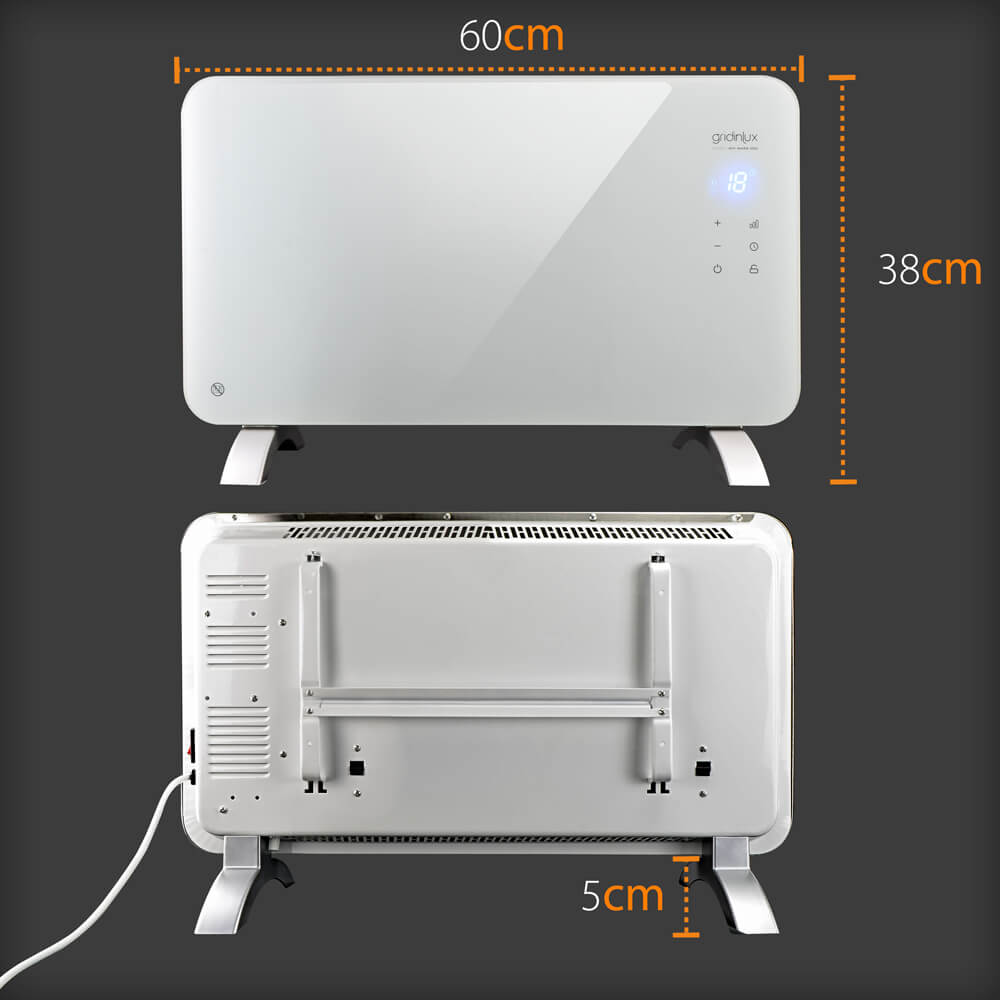 radiador electrico bajo consumo programable con control wifi de 1000W, por  Sólo 109.90 EUR. Envío GRATIS 24/48H. ¡Cómpralo ya!